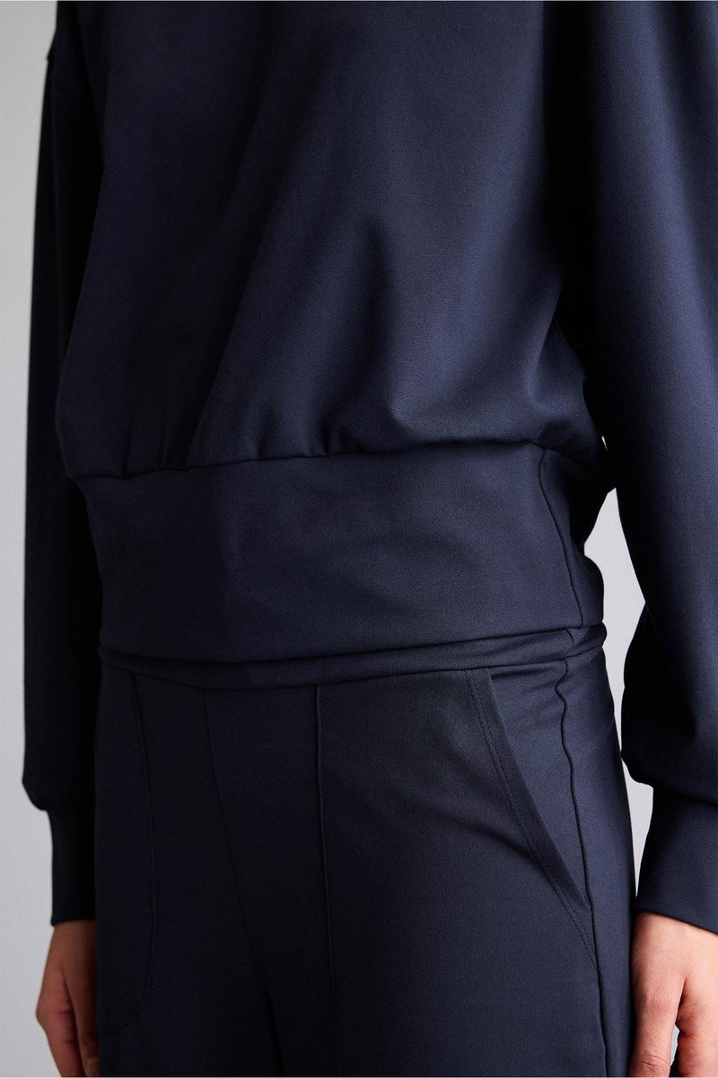 DeFacto Blue Woman Long Sleeve Sports Hoodie Casual - Image 4